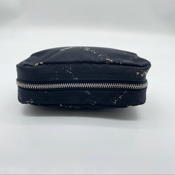 Auth Chanel Old Travel Line Nylon Black Accessory Pouch - Picture 3 of 16